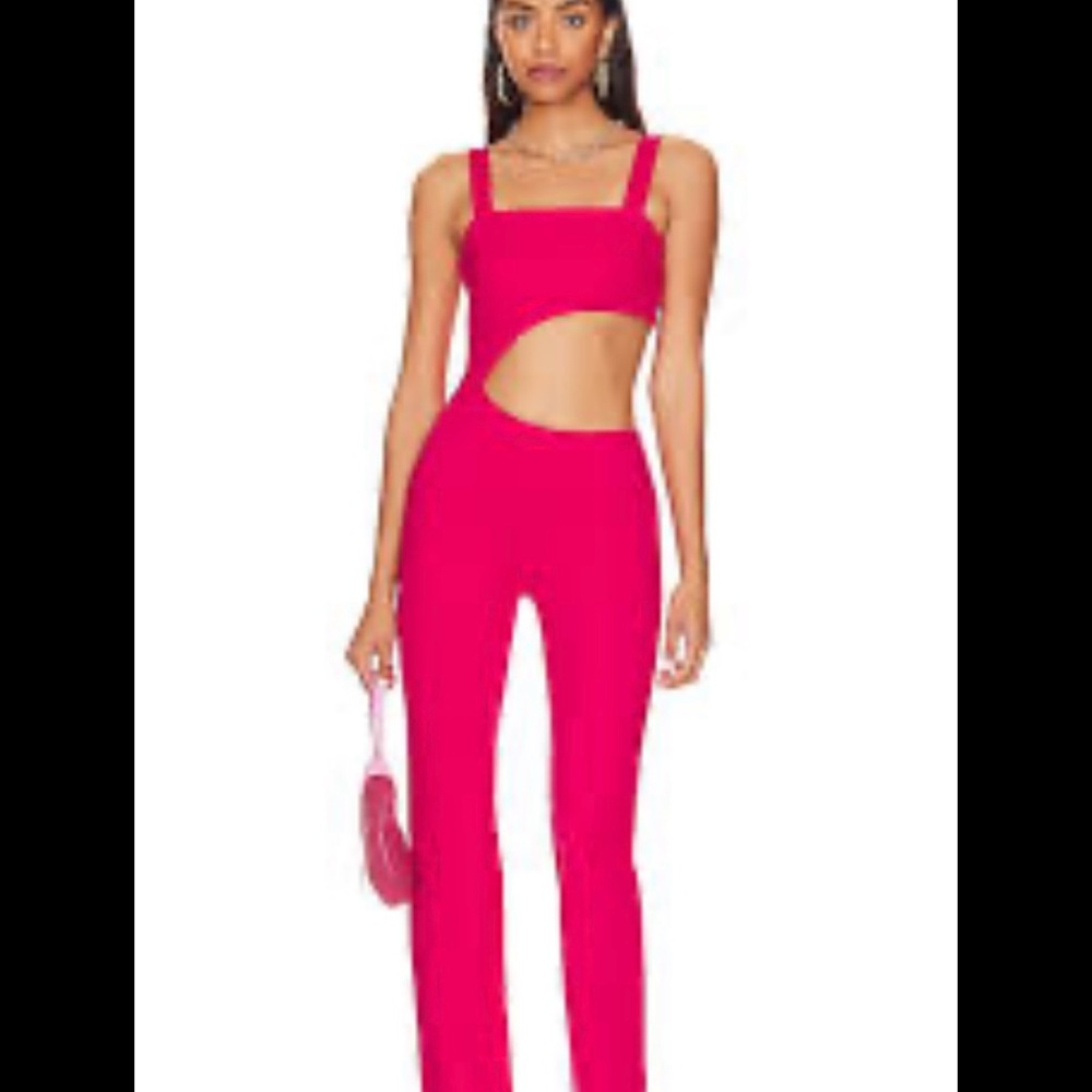 superdown Brylee Cut out Jumpsuit in
Hot Pink | REVOLVE